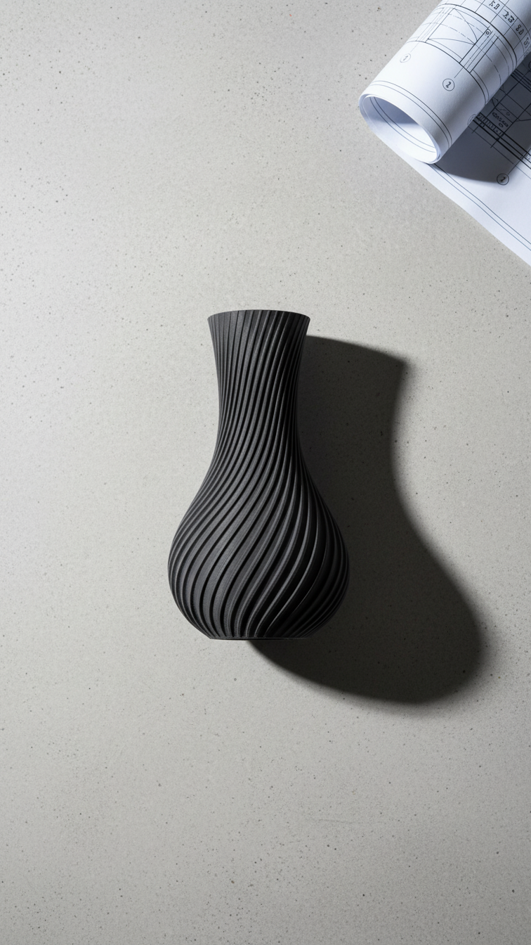 3D Printed Decorative Vases for Home Decor